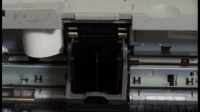 佳能ipf8310S大幅面打印机，突然自动开机后，重复自动开机关机清洗喷头（循环）