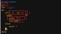 编写shell脚本程序：让用户输入一个数字，程序可以由 1+2+3... 一直累加到用户输入的数
